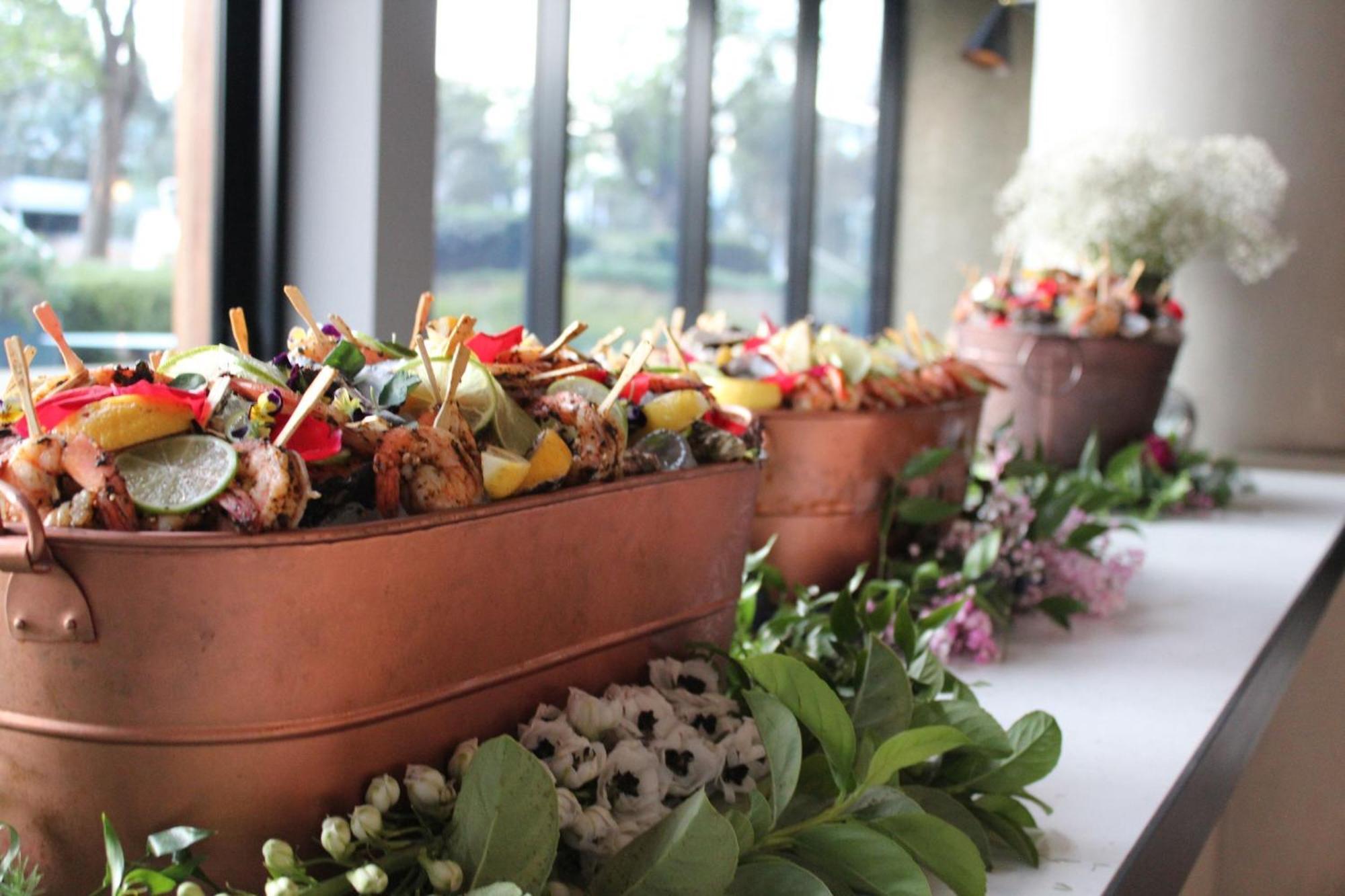 Midnight Hotel, Autograph Collection Canberra Eksteriør bilde A salad bar at a wedding reception